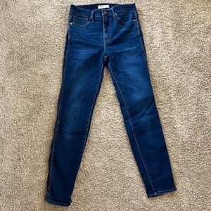 Madewell 10” High Rise Skinny Jean